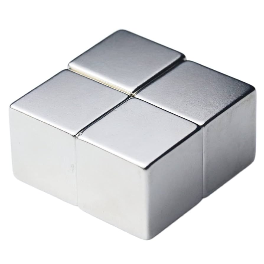 新品　未開封　MAG CUBE シルバー　ブルー　磁石 Amazon.co.jp: 30*30*30 ミリメートルキューブネオジム磁石